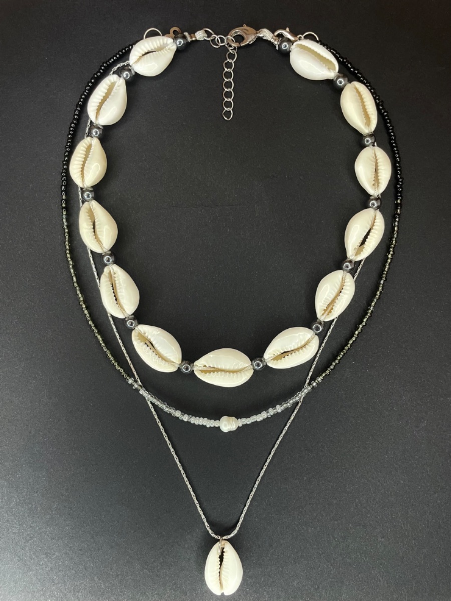 Ensemble Cauris Hématite